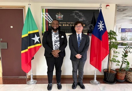 Dean of International Affairs Eric Chu Pays Courtesy Visit to Ambassador Donya L. Francis of Saint Kitts and Nevis