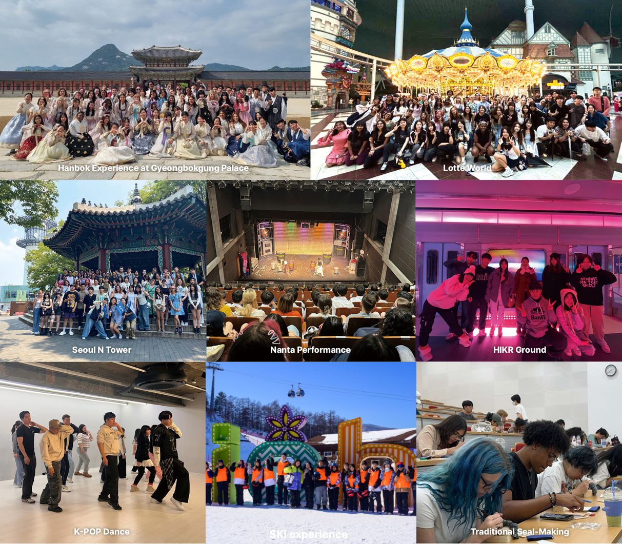 韓國中央大學冬令營